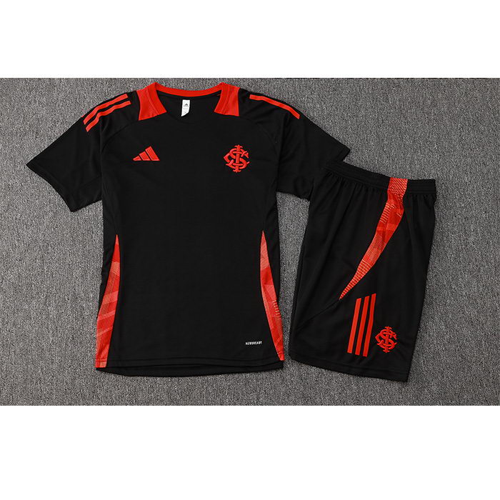 Chandal del SC Internacional Manga Corta 24-25 Negro - Pantalon Corto